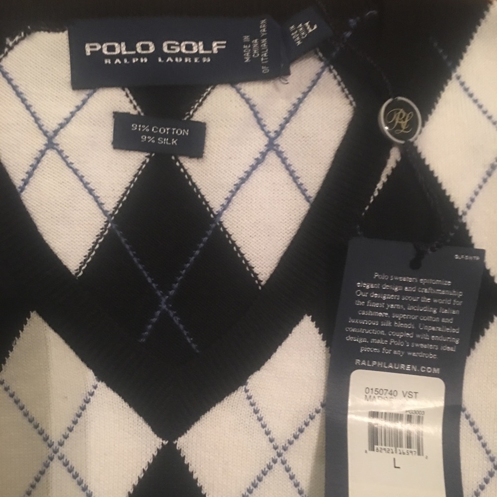 polo sweater pullover vest